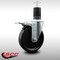 Service Caster 5'' SS Phenolic Swivel 1-5/8'' Expanding Stem Caster Total Lock Brake SCC-SSEXTTL20S514-PHS-158 - alternate 3